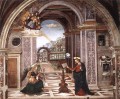 Anunciación Renacimiento Pinturicchio